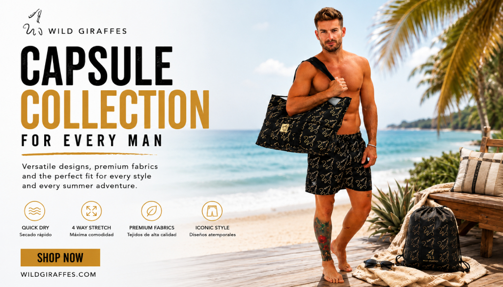 WILD GIRAFFES PRESENTS ITS CAPSULE COLLECTION FOR EVERY MAN