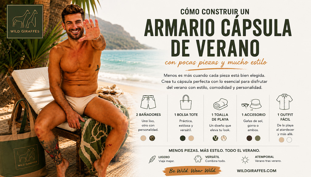 Cómo construir un armario cápsula de verano con pocas piezas y mucho estilo