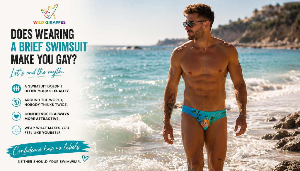Does Wearing a Brief Swimsuit Make You Gay?